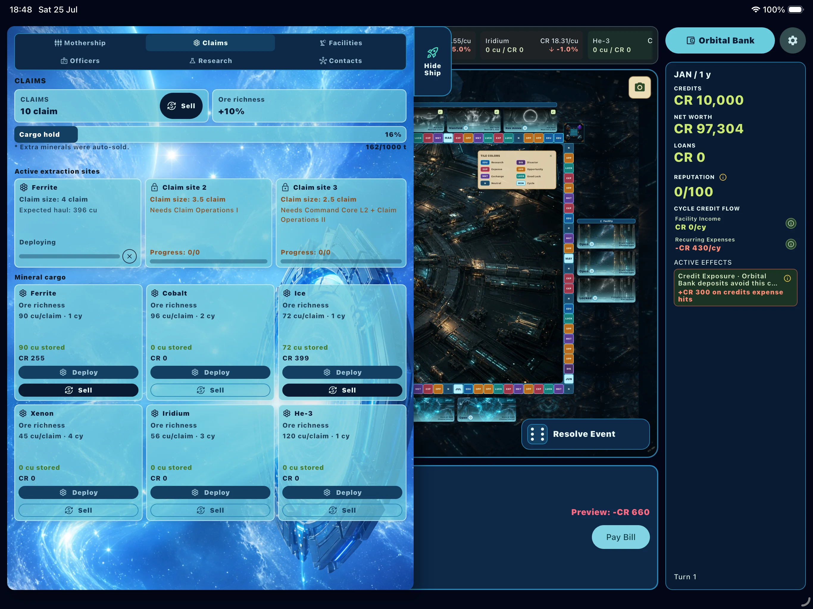 Orbital Empire screenshot