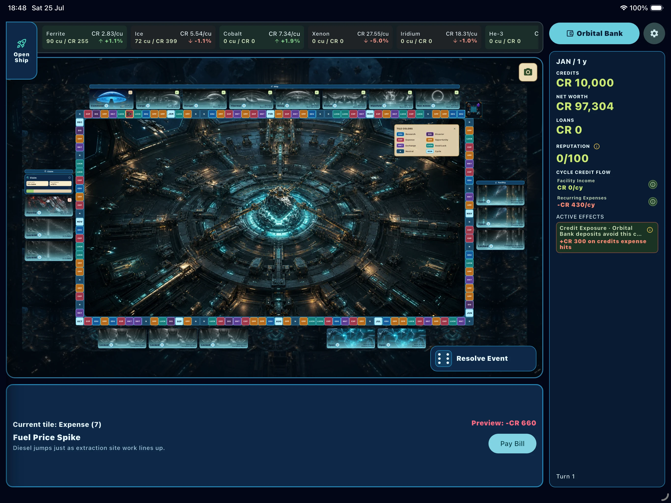Orbital Empire screenshot