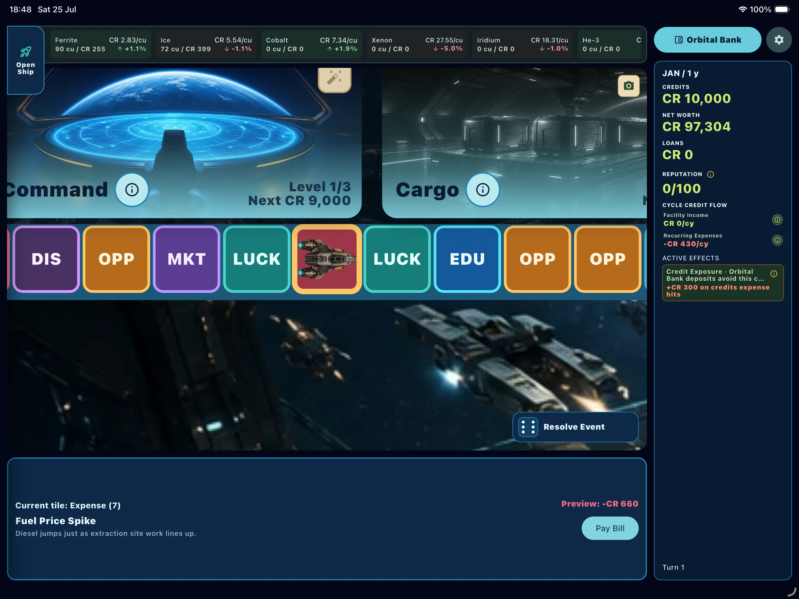 Orbital Empire screenshot